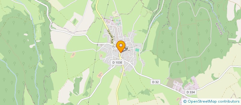 localisation de l'entreprise LE PLATEAU CAMPAGNARD à FERTANS