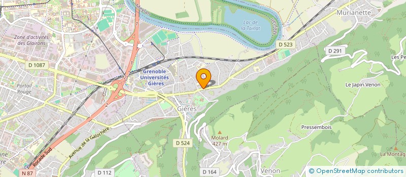 localisation de l'entreprise LE PLATEAU DE FROMAGES à GIERES