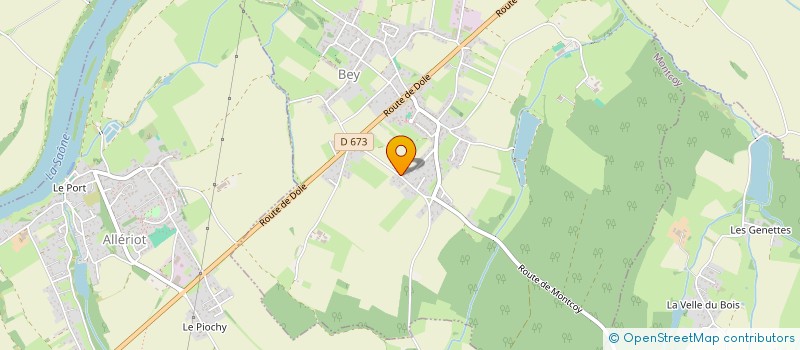 localisation de l'entreprise LE PLATEAU DE JEU  BEY