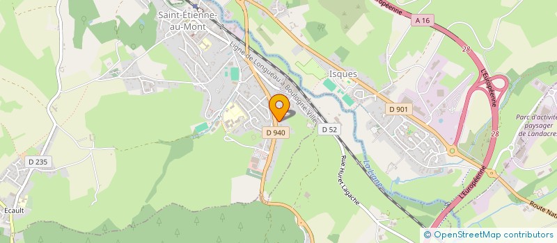 localisation de l'entreprise LE PLEIN AIR  SAINT-ETIENNE-AU-MONT