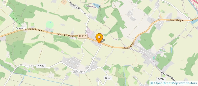 localisation de l'entreprise LE PLEIN DES SENS  LAVALETTE