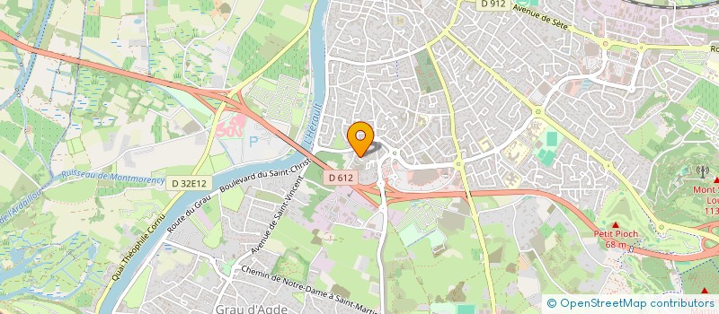 localisation de l'entreprise LE PLEIN SOLEIL à AGDE