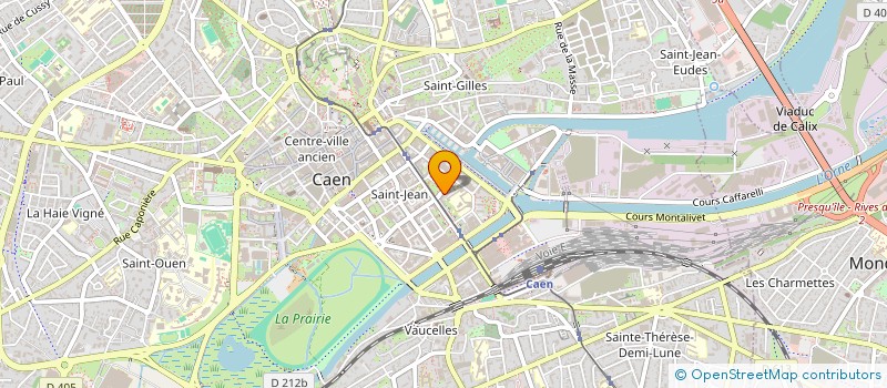 localisation de l'entreprise LE PLENITRE  CAEN