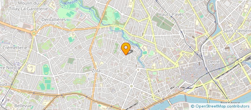 localisation de l'entreprise LE PLESSIS à NANTES
