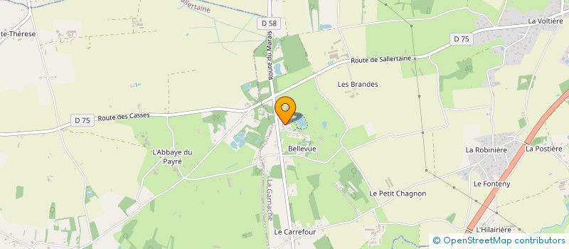 localisation de l'entreprise LE PLESSIS à LA GARNACHE