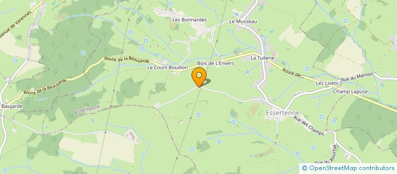 localisation de l'entreprise LE PLESSIS  ESSERTENNE