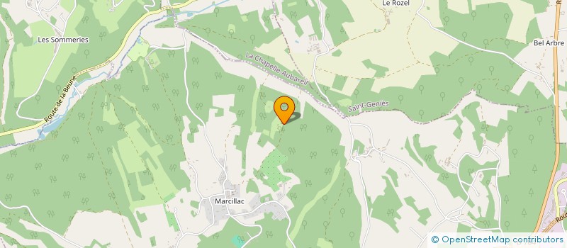 localisation de l'entreprise LE PLESSIS  MARCILLAC-SAINT-QUENTIN