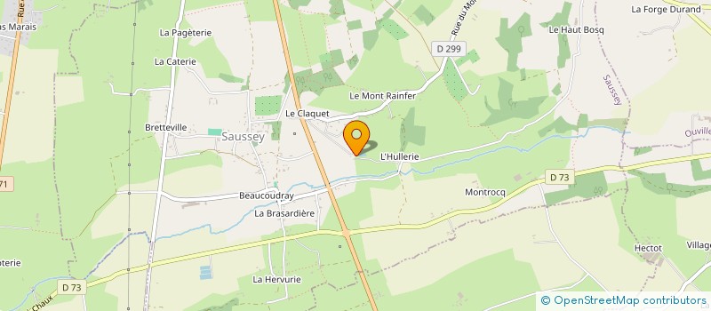 localisation de l'entreprise LE PLESSIS SAUSSEY à SAUSSEY