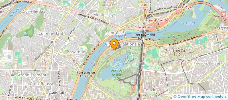 localisation de l'entreprise LE PLG  LYON