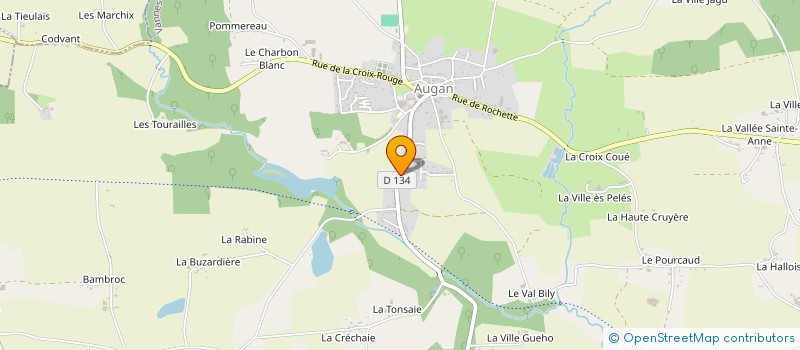 localisation de l'entreprise LE PLI  AUGAN