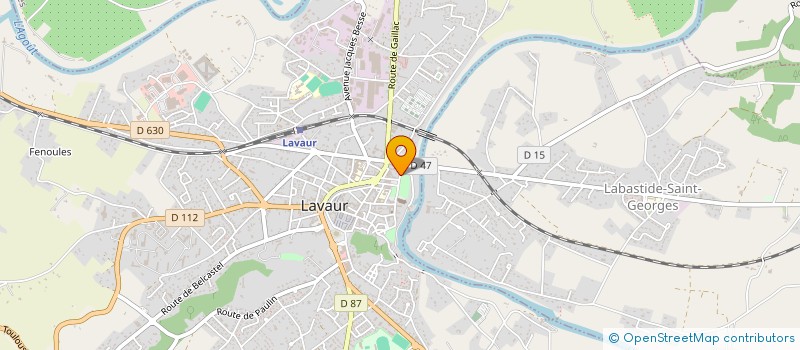 localisation de l'entreprise LE PLI DE L ECRITURE à LAVAUR
