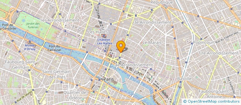 localisation de l'entreprise LE PLOMB  PARIS