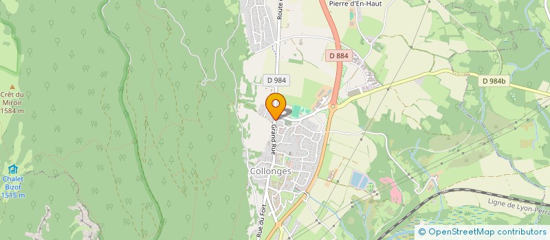 localisation de l'entreprise LE PLOMBIER DU LEMAN à COLLONGES