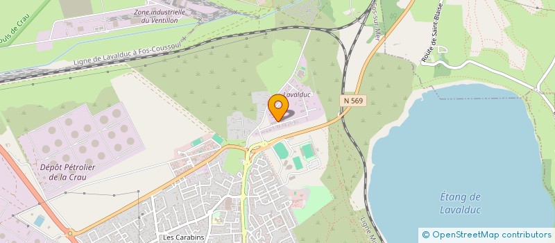 localisation de l'entreprise LE PLOMBIER LORRAIN  FOS-SUR-MER