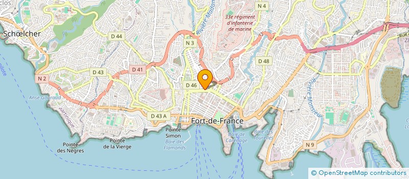 localisation de l'entreprise LE PLOMVERT à FORT-DE-FRANCE