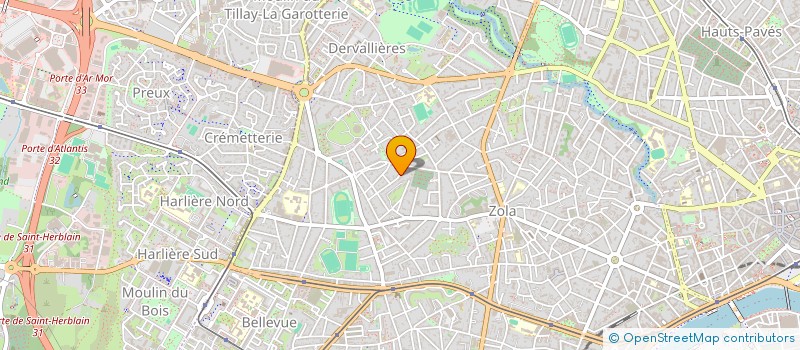 localisation de l'entreprise LE PLONGEOIR à NANTES