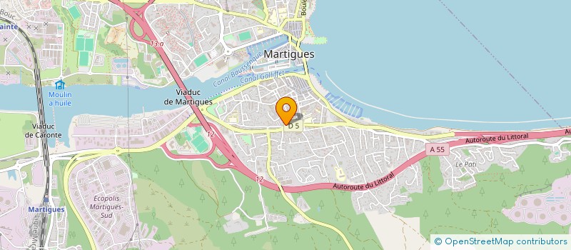 localisation de l'entreprise LE PLONGEUR MARTEGAL à MARTIGUES
