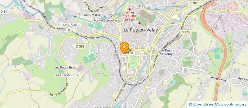 localisation de l'entreprise LE PLOT  LE PUY-EN-VELAY