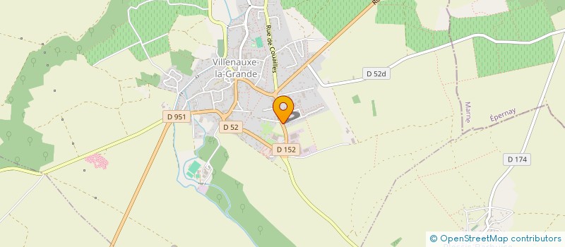 localisation de l'entreprise LE PLUMIER à VILLENAUXE-LA-GRANDE