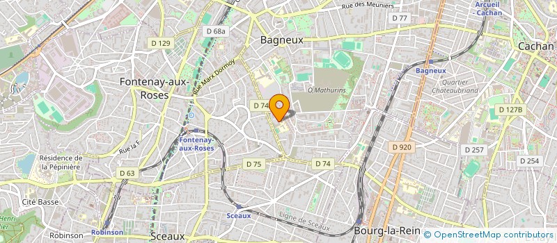 localisation de l'entreprise LE PLUS PETIT CIRQUE DU MONDE à BAGNEUX