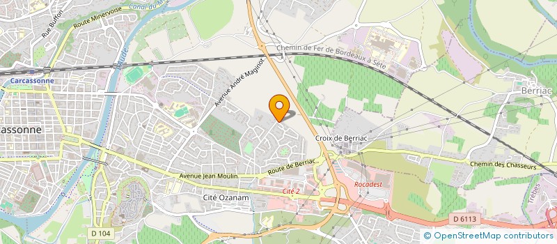 localisation de l'entreprise LE PLYMOUTH  CARCASSONNE