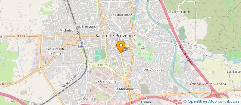 localisation de l'entreprise LE POELON  SALON-DE-PROVENCE