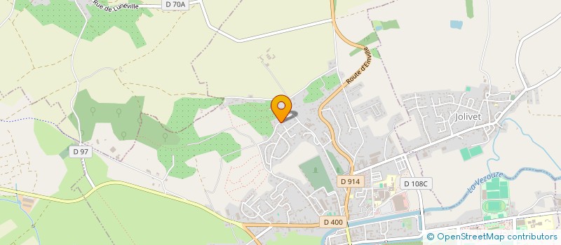 localisation de l'entreprise LE POILU LORRAIN  LUNEVILLE