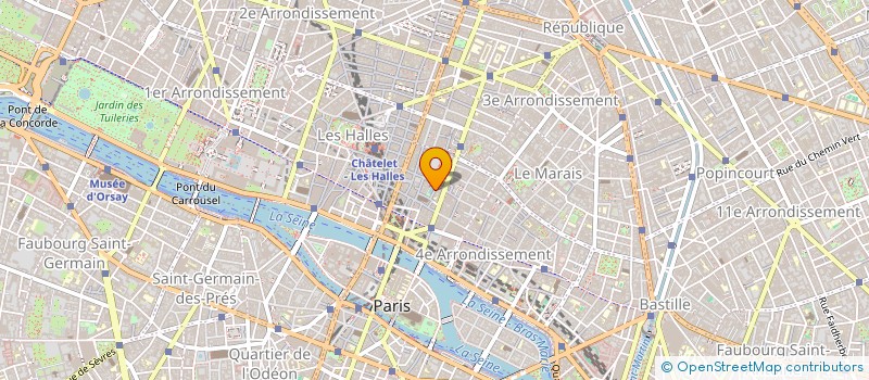 localisation de l'entreprise LE POINCONNEUR DU 20EME  PARIS