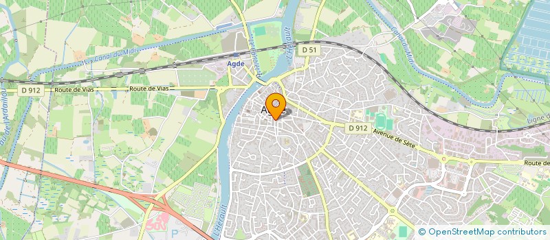 localisation de l'entreprise LE POINT CHAUD DELICES D'ORIENT  AGDE