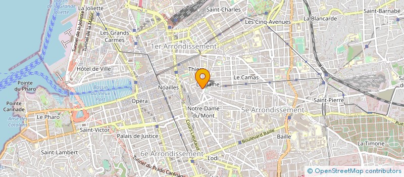 localisation de l'entreprise LE POINT COM  MARSEILLE
