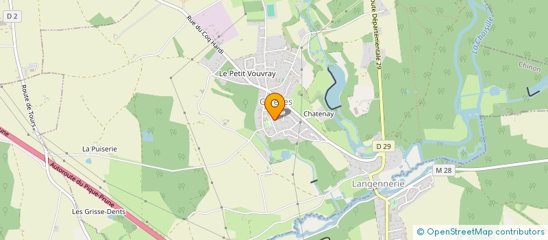 localisation de l'entreprise LE POINT COMME UN  CERELLES