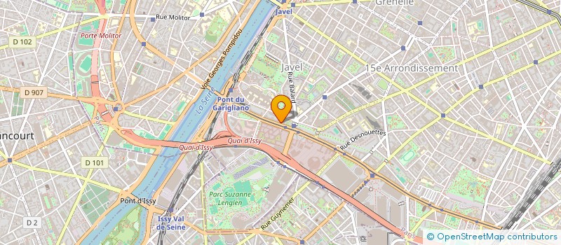 localisation de l'entreprise LE POINT COMMUNICATION à PARIS