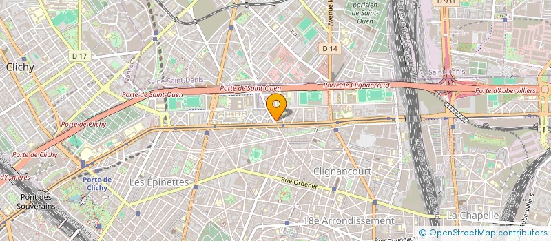 localisation de l'entreprise LE POINT D ACCROCHE  PARIS