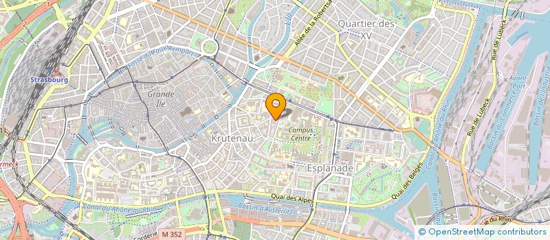 localisation de l'entreprise LE POINT DE MIRE à STRASBOURG