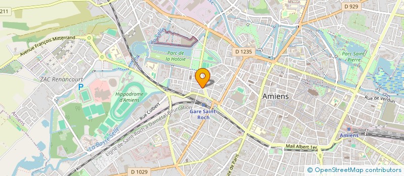 localisation de l'entreprise LE POINT DO à AMIENS