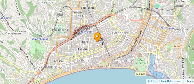 localisation de l'entreprise LE POINT DU JOUR à NICE