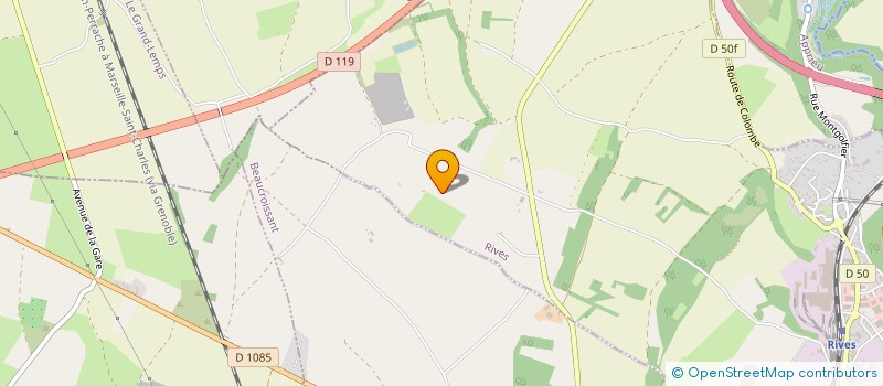localisation de l'entreprise LE POINT DU JOUR  RIVES