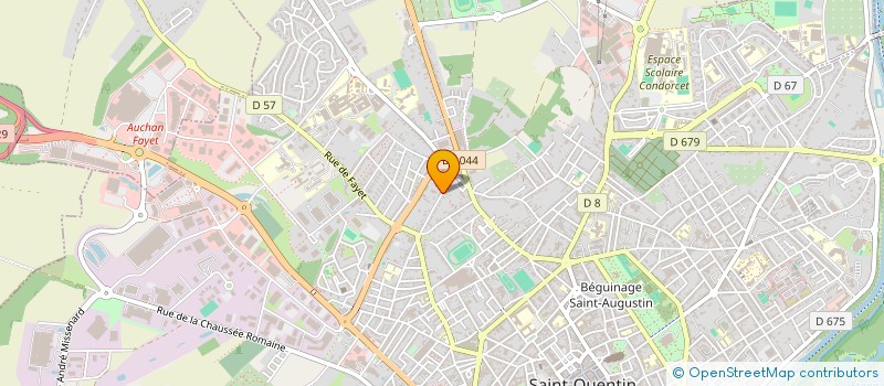 localisation de l'entreprise LE POINT DU JOUR à SAINT-QUENTIN