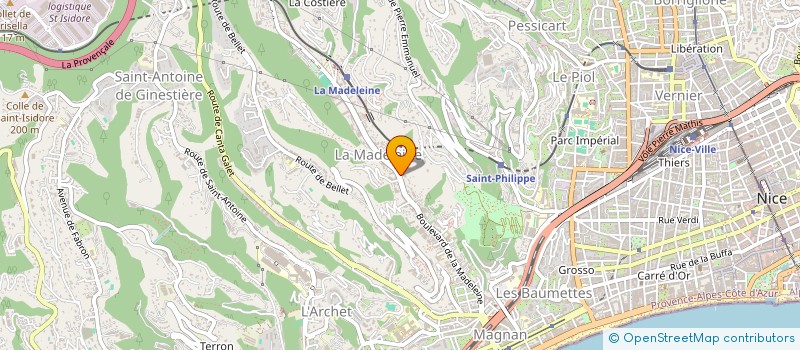 localisation de l'entreprise LE POINT FRANCAIS à NICE