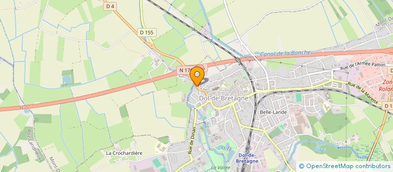 localisation de l'entreprise LE POINT G SOLAIRE  SAINT-BROLADRE