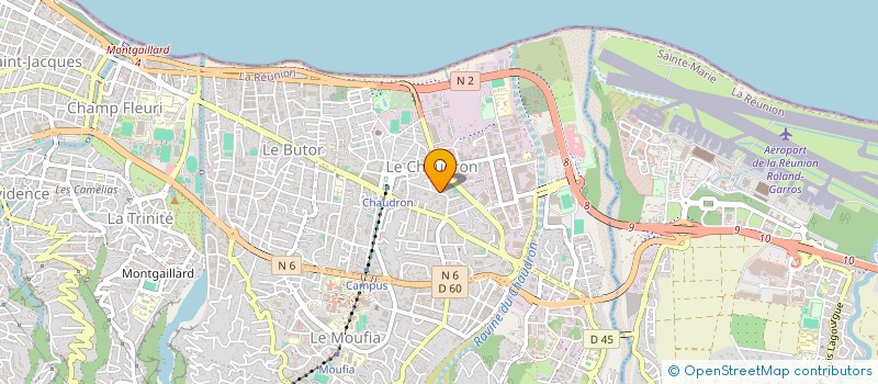 localisation de l'entreprise LE POINT GIVRE à SAINT-DENIS