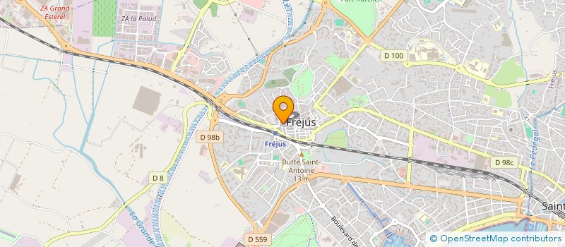 localisation de l'entreprise LE POINT K à FREJUS