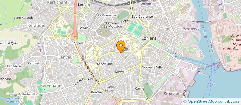 localisation de l'entreprise LE POINT REPAIR à LORIENT