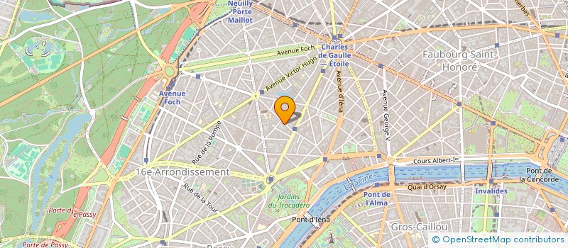 localisation de l'entreprise LE POINT SELLIER  PARIS