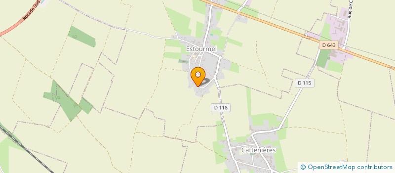 localisation de l'entreprise LE POINTU à ESTOURMEL