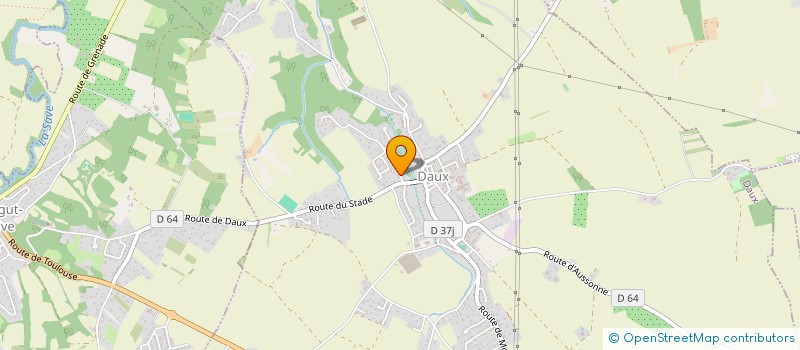 localisation de l'entreprise LE POIRIER  DAUX