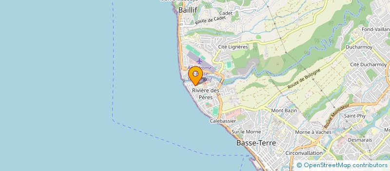 localisation de l'entreprise LE POISSON ANTILLAIS  BASSE-TERRE