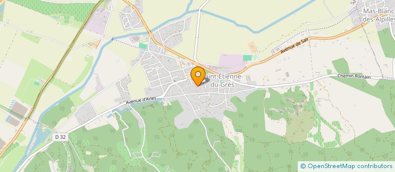 localisation de l'entreprise LE POISSON ROUGE  SAINT-ETIENNE-DU-GRES