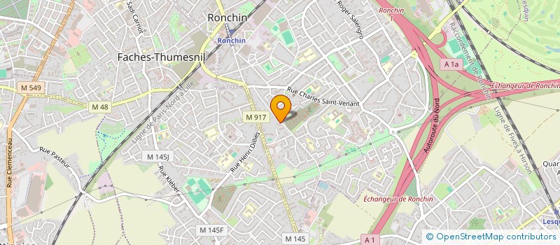 localisation de l'entreprise LE POISSON SI - MARIONNETTES  RONCHIN