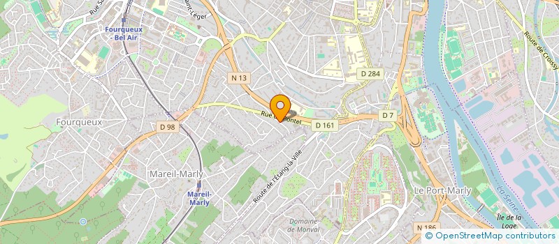 localisation de l'entreprise LE POITOU  SAINT-GERMAIN-EN-LAYE